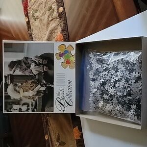 🦋 The Puzzle Collection 1000 Piece Puzzle - Vintage Kids (1 pc missing)